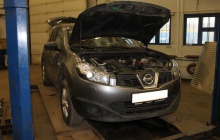 Установка ГБО на Nissan Qashqai